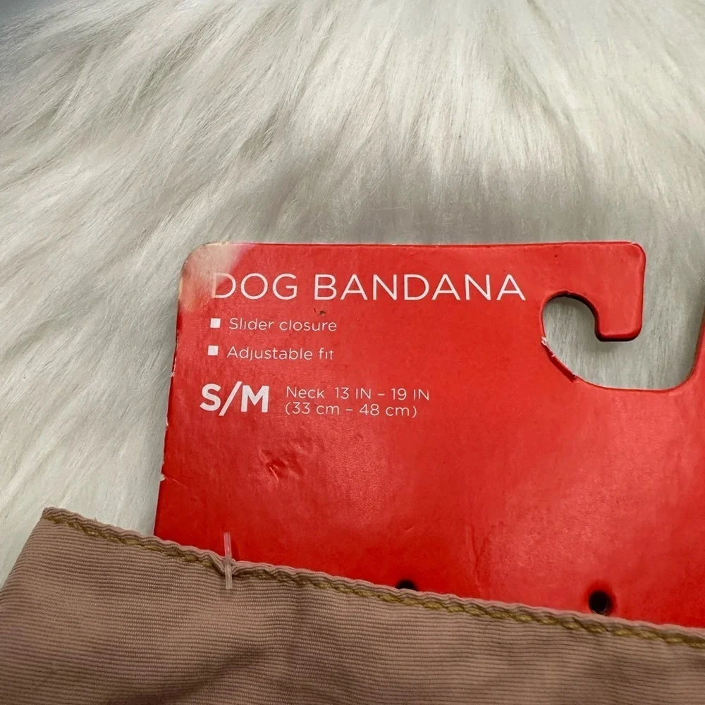 🩷5/$10 Freddy Tan Dog Bandana